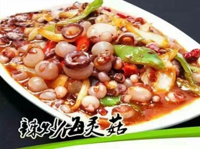 海灵菇鱿鱼