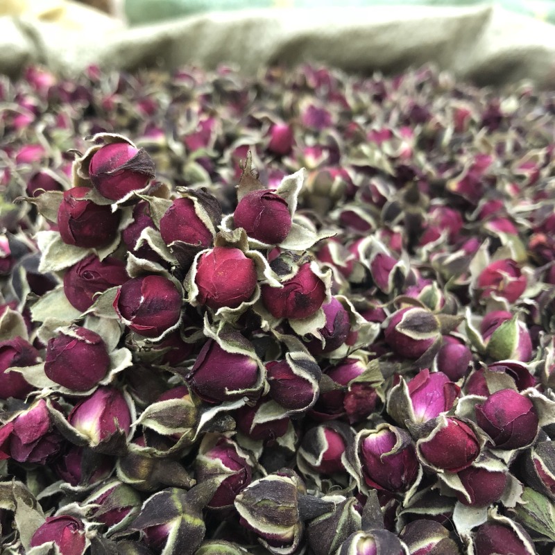 玫瑰花茶金边玫瑰云南天然干玫瑰大量批发一手货源