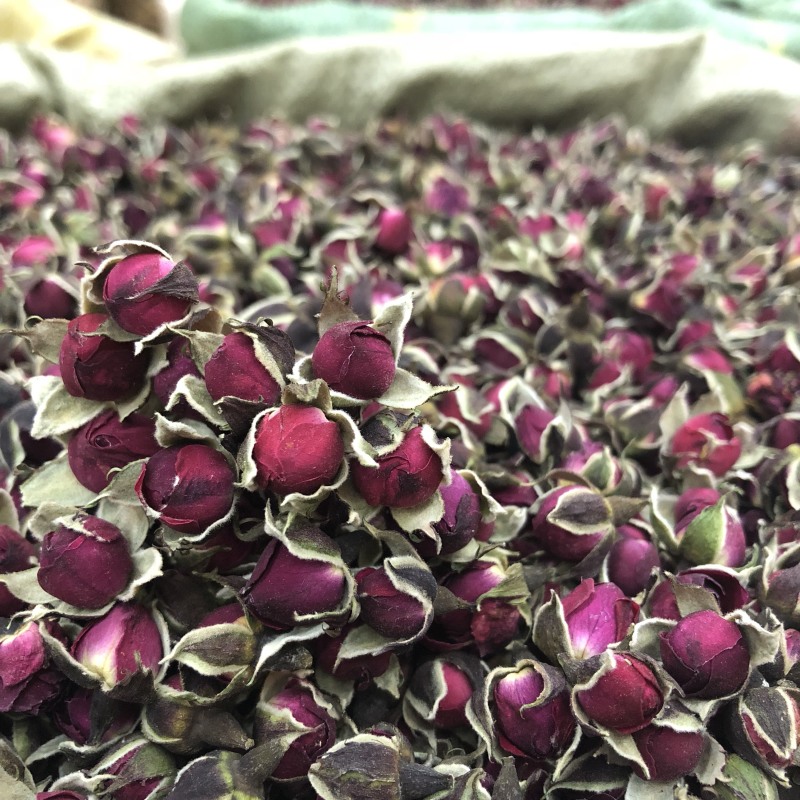 玫瑰花茶金边玫瑰云南天然干玫瑰大量批发一手货源