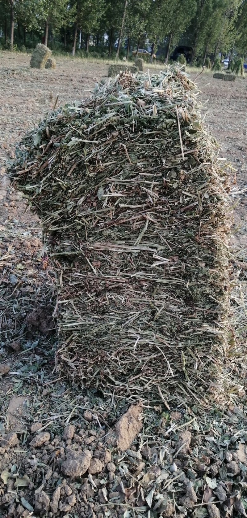 打捆花生秧：颜色质量如图，