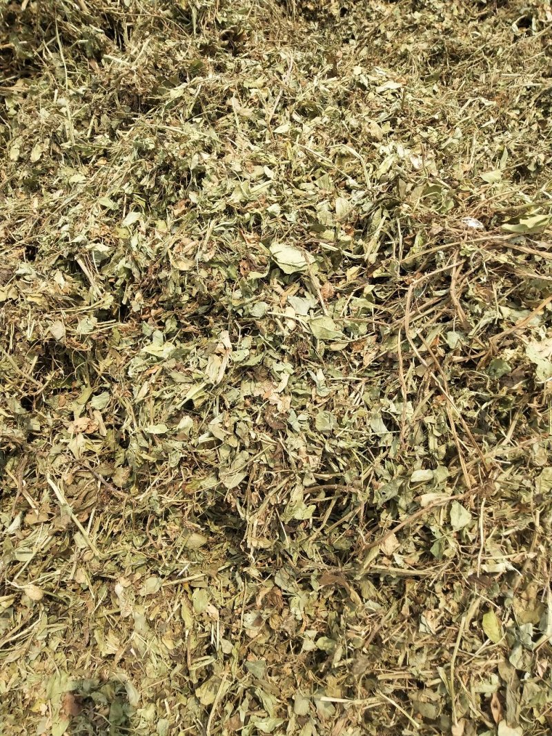 花生秧压块专业加工常年供货