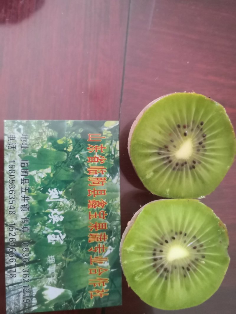 泥猴桃，奇异果绿芯泥猴桃，山东省临朐县鑫宝果蔬专业合作社