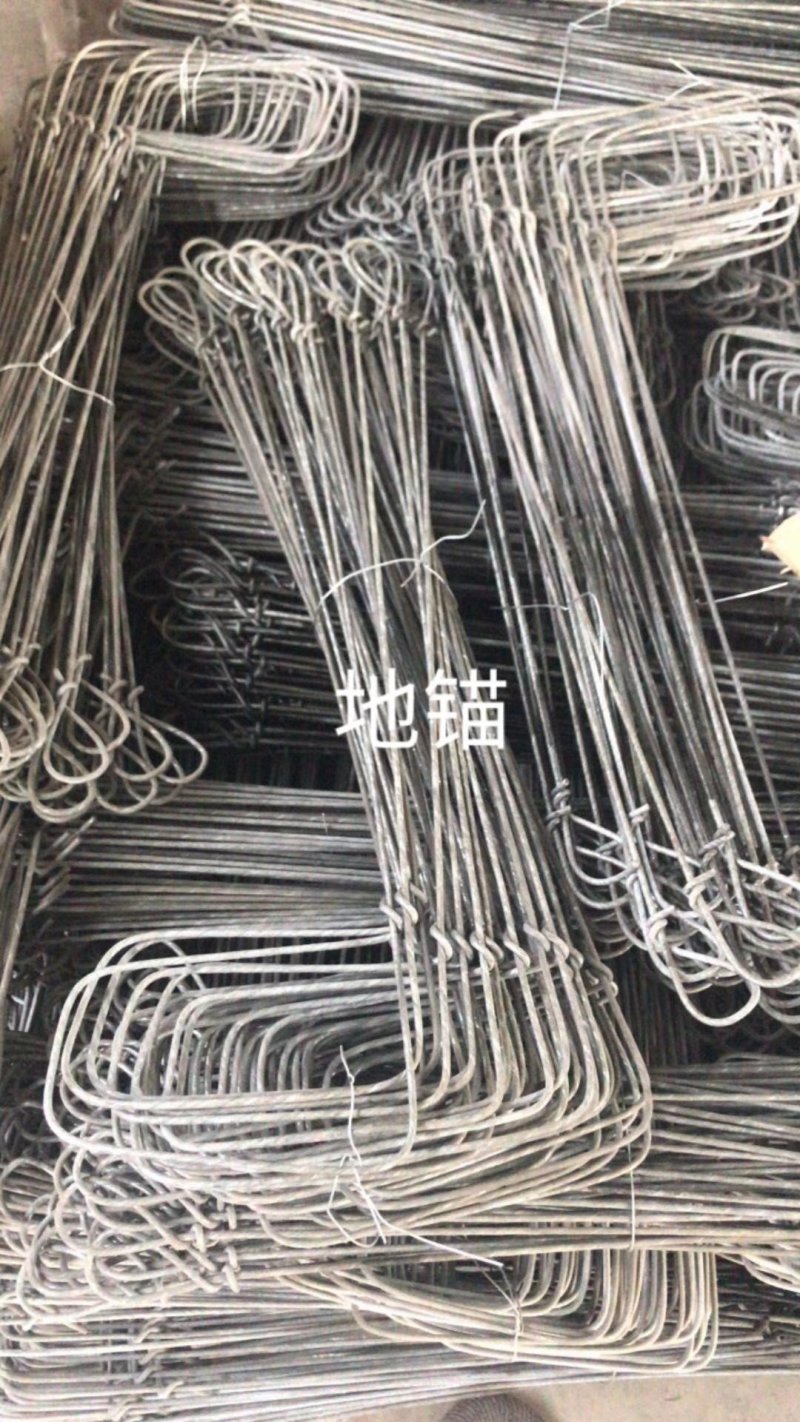 地锚温室大棚蔬菜大棚配件大棚骨架拉压膜线螺旋地桩地锚