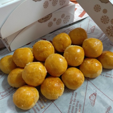 《菠萝饼》自家全手工制作『纯手工制作拒绝任何添加剂6个装