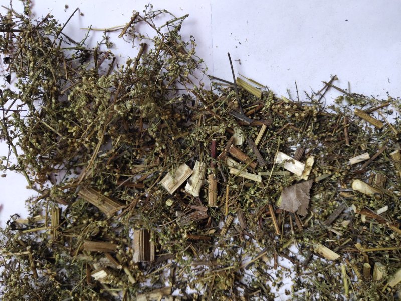 青蒿次统货带自然沫批发支持代发1000克