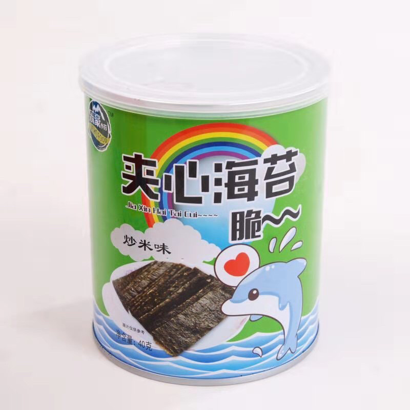 夹心海苔罐装