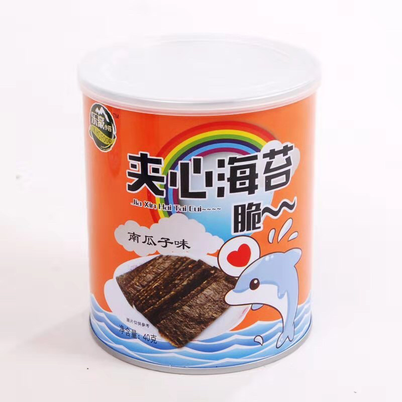 夹心海苔罐装