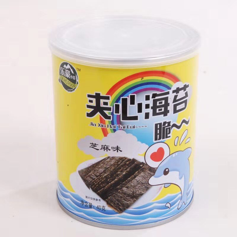 夹心海苔罐装
