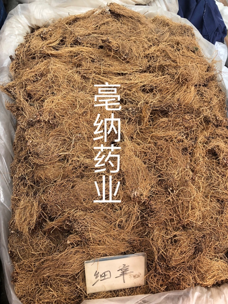 辽细辛东北1公斤起批大货批发水洗去头货