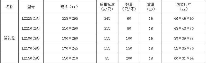 兰花专用盆宝塔型优质黑透气兰花专用盆新料