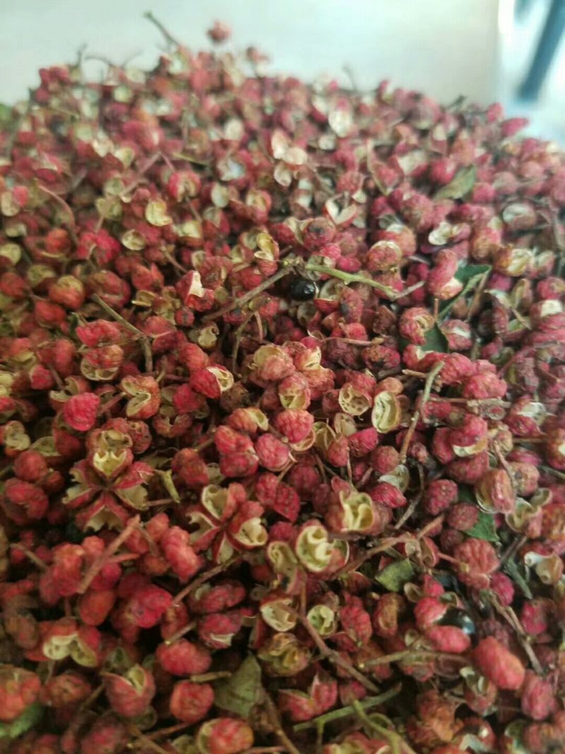 大红袍花椒，自家产，自己筛