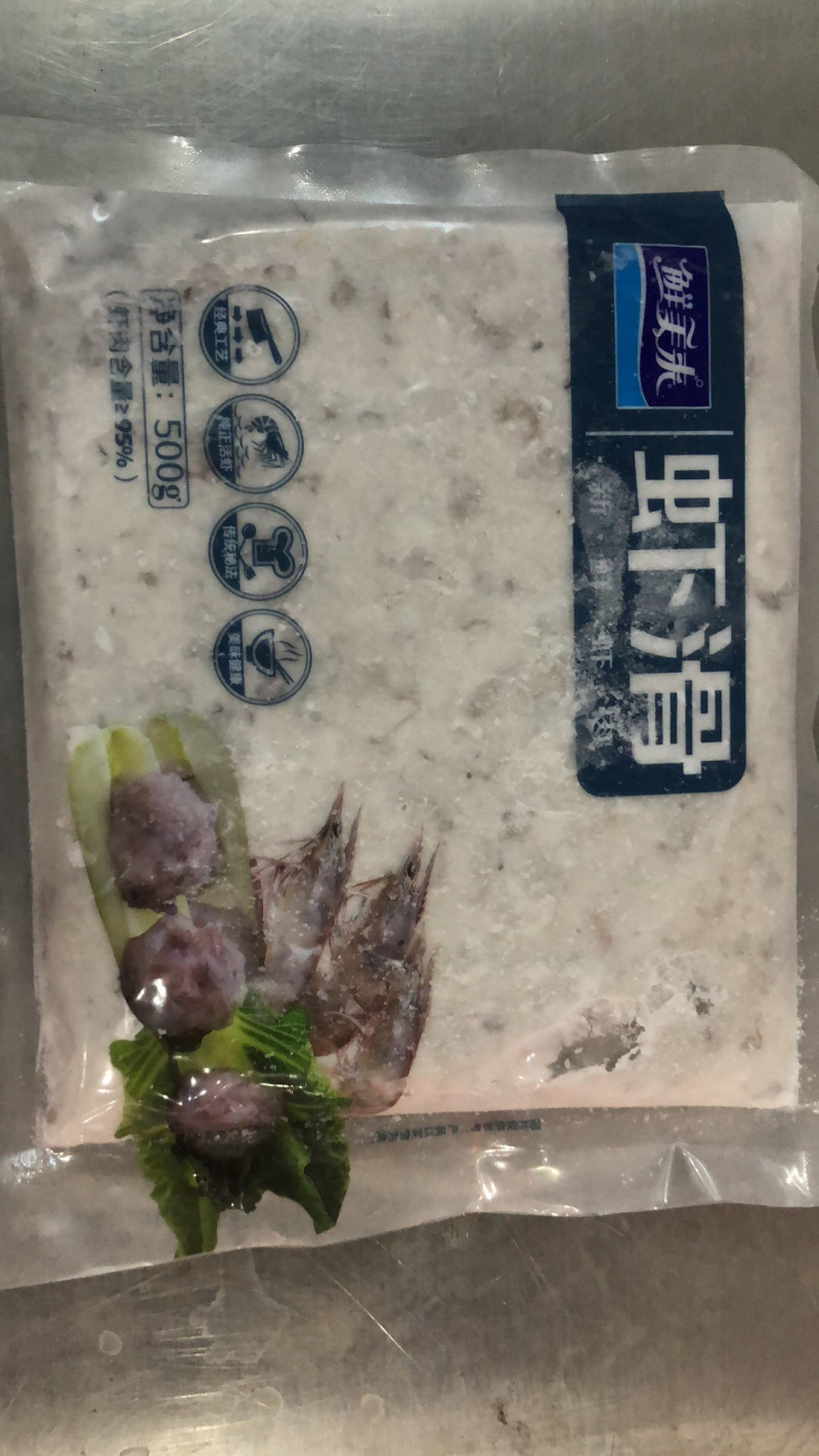 鲜美来AAA虾滑500克