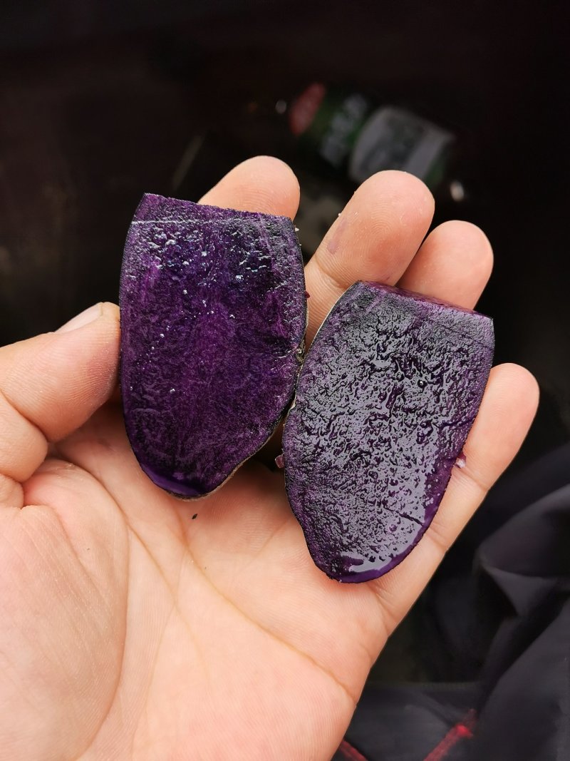 一百多亩黑金刚土豆出货