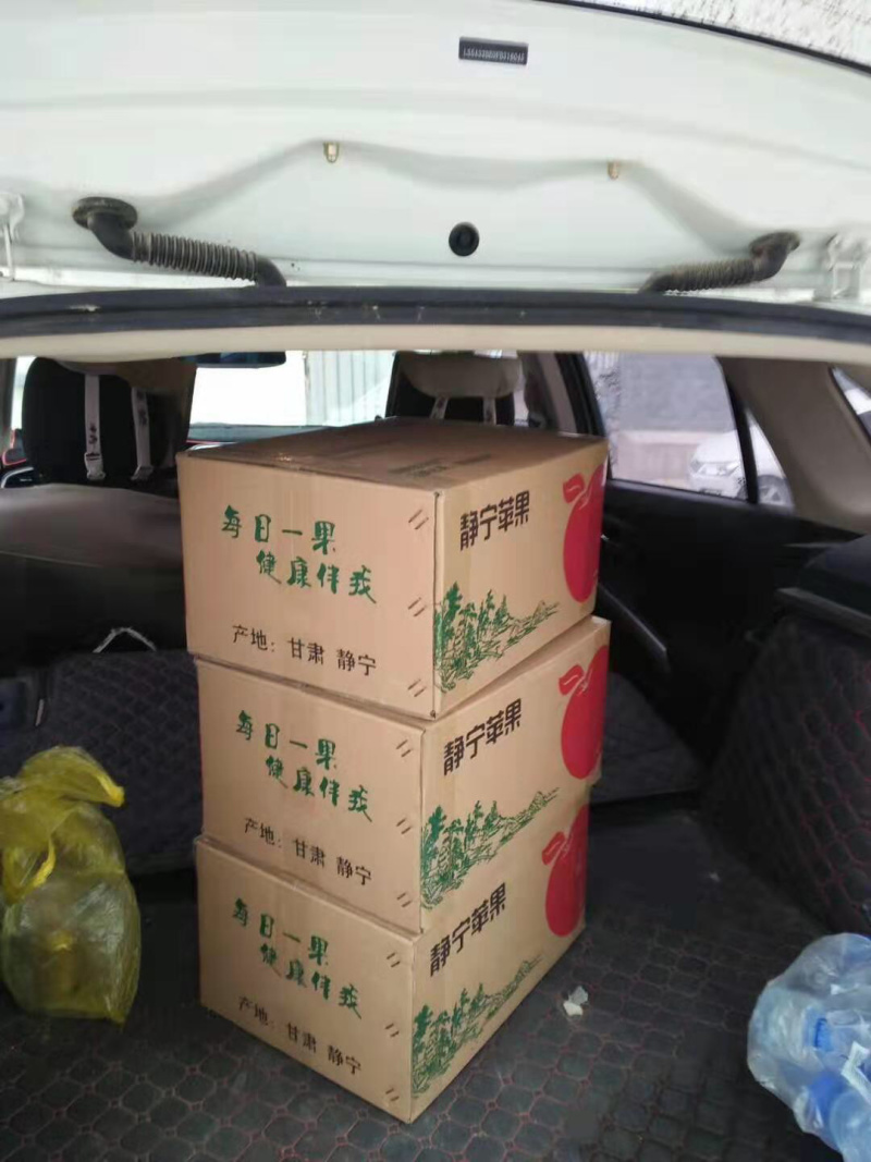 甘肃静宁红富士苹果包邮产地直销量大从优！
