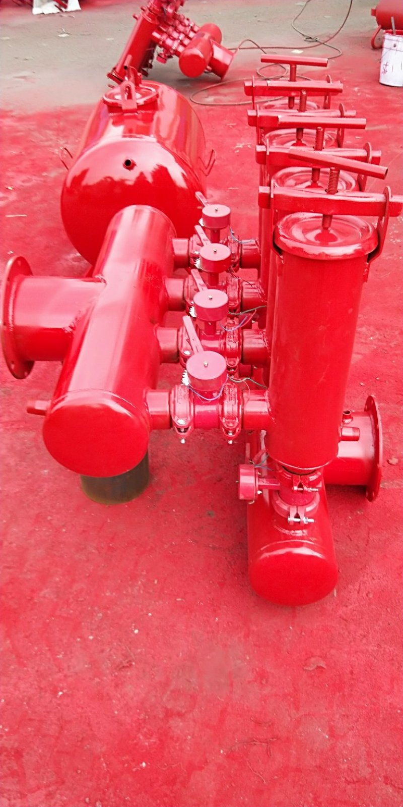 钢制大口径过滤器砂石过滤器网式异型过滤器厂家支持加工定制