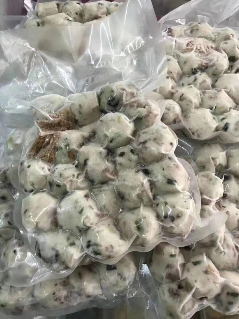 章鱼丸新鲜人工制作鱿鱼丸章鱼丸真空包装潮汕直销