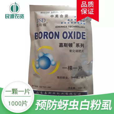 嘉斯顿一颗一片氧化硼肥片抗白粉虱蚜虫蔬菜花卉