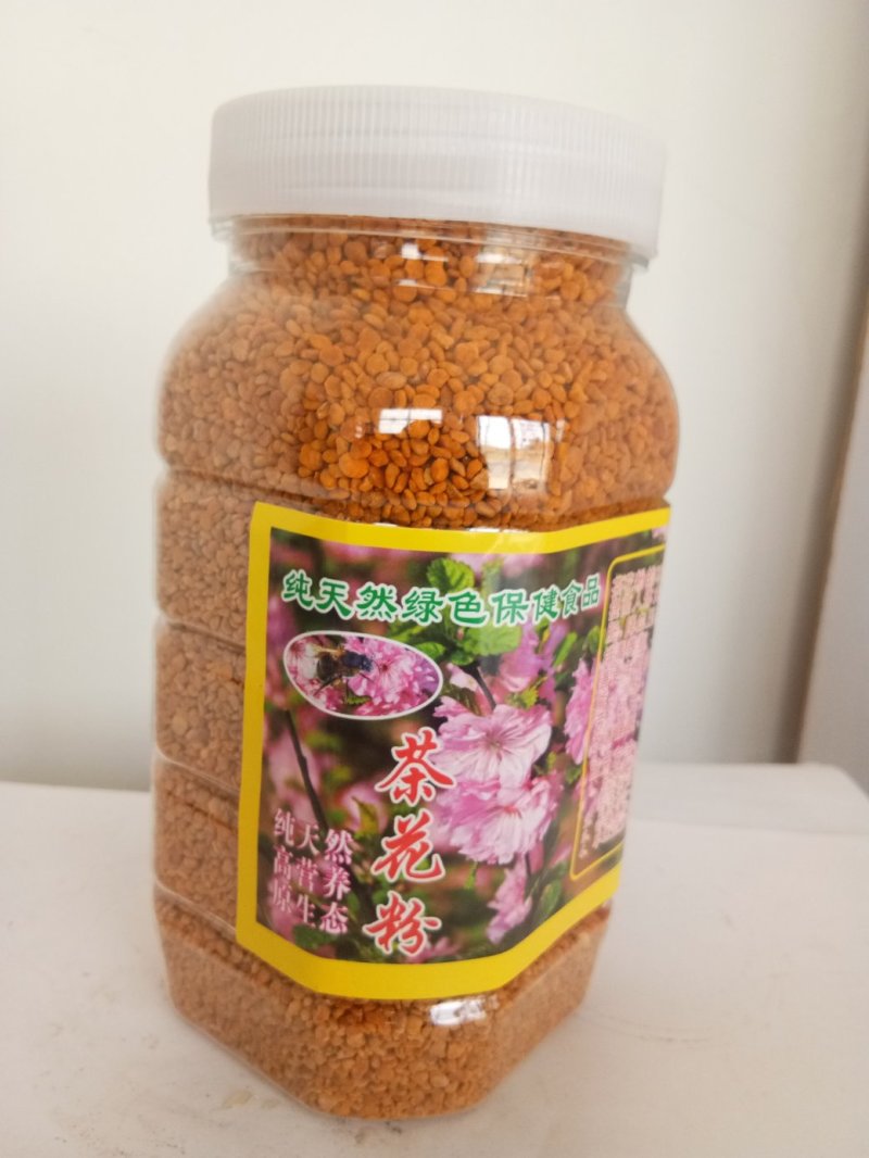 茶花粉滋补营养纯粉新鲜茶花粉大小包装包邮