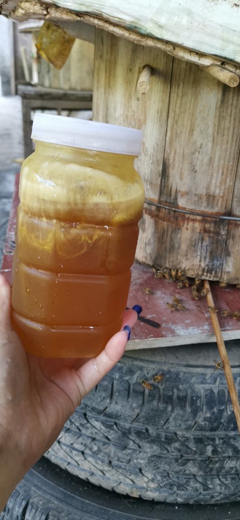 湖北蜂蜜精品土蜂蜜全国发货保证质量可视频看货