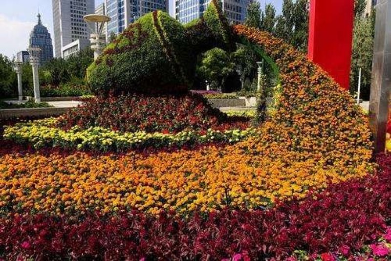 立体花卉造型立体造型设计施工