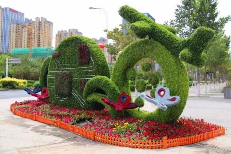 立体花卉造型立体造型设计施工