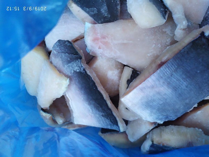 巴沙鱼带皮鱼块