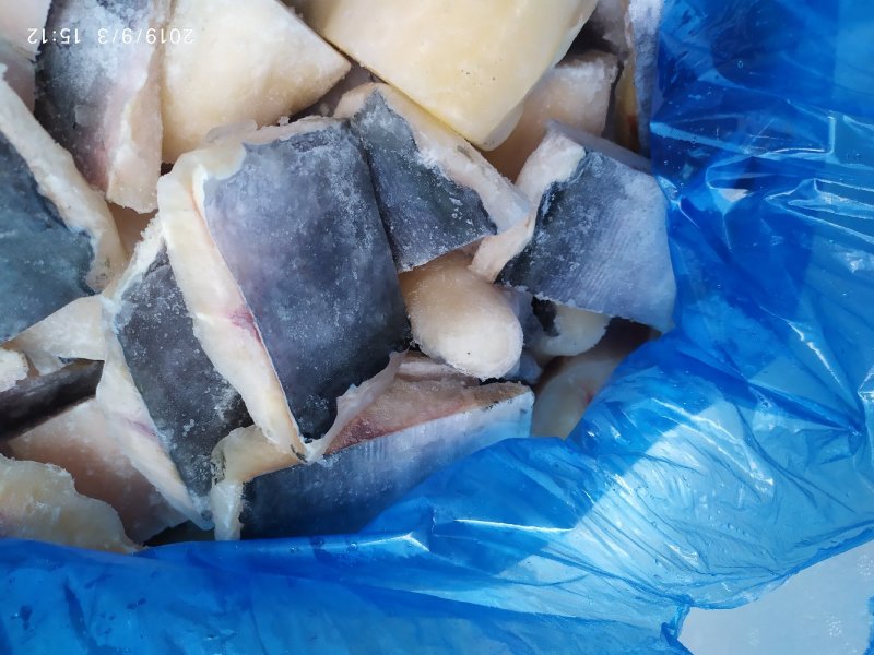 巴沙鱼带皮鱼块