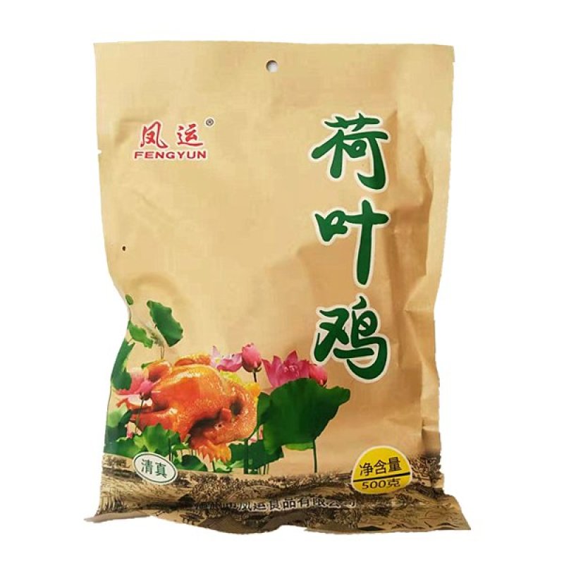 山东特产清真德州凤运扒鸡卤煮休闲正宗宴会菜500g五香脱