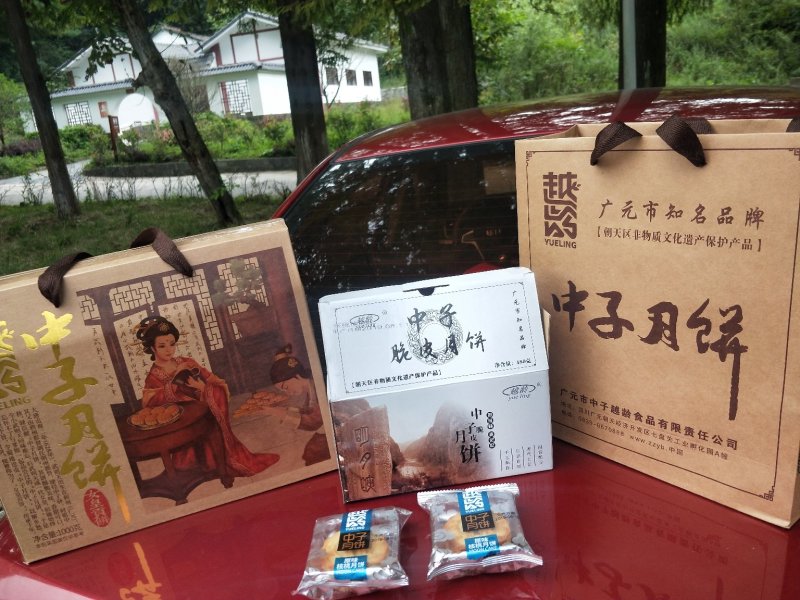 可以批发中子脆皮月饼酥脆可口核桃流油吃一口量大可优惠，