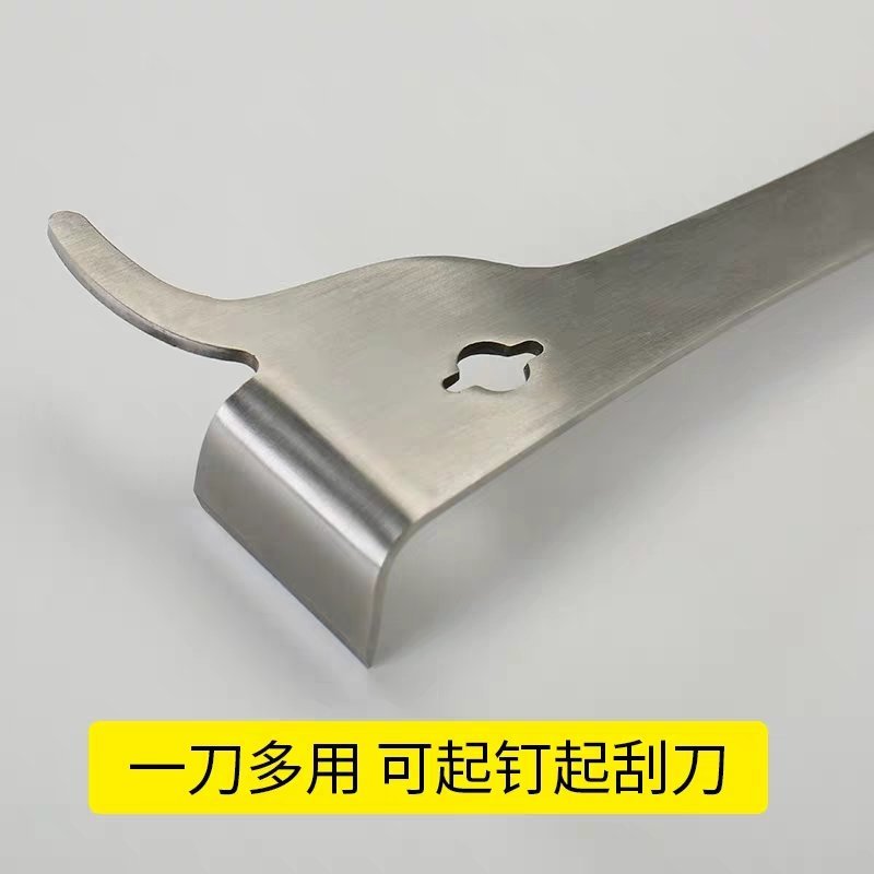 养蜂工具蜂具全套出口型不锈钢弯头起刮刀多功能加厚起刮刀割