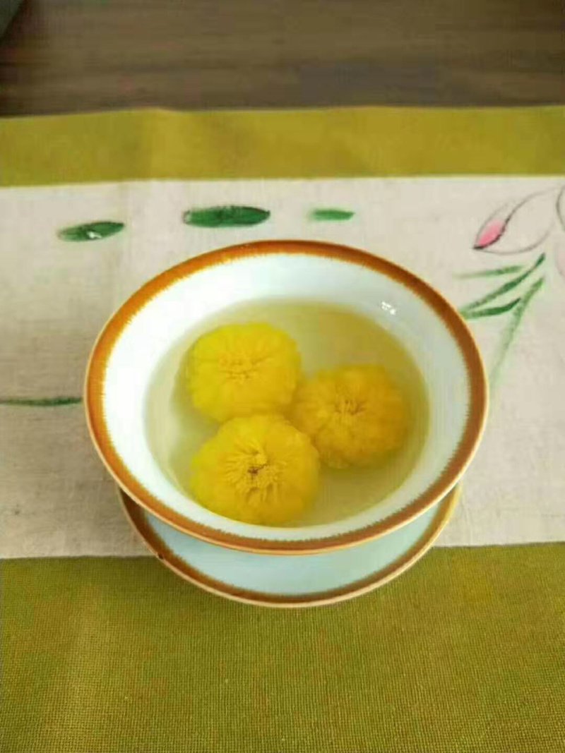 云黄冰菊，正宗怀庆府怀菊花茶