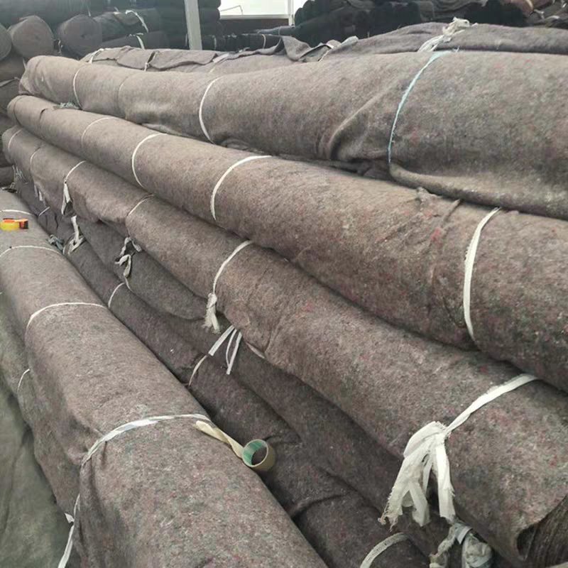 土工布保温被毛毡公路养护路面保湿毯家具包装毯大棚保温毯防