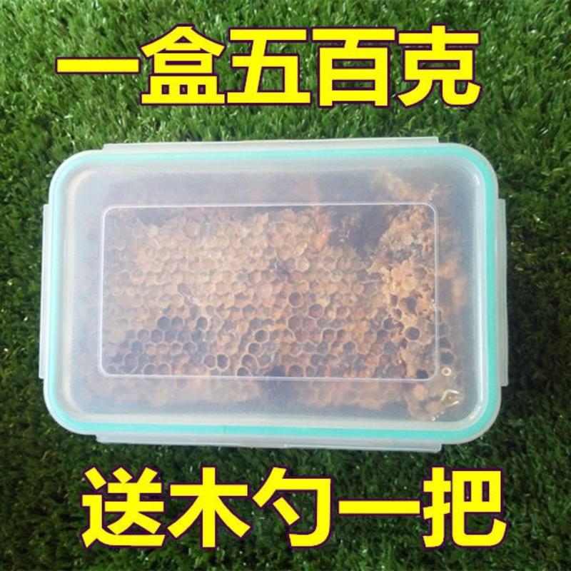 5年老巢蜜天然农家野生蜂巢蜜盒装一斤蜂窝蜜纯正老巢蜜50