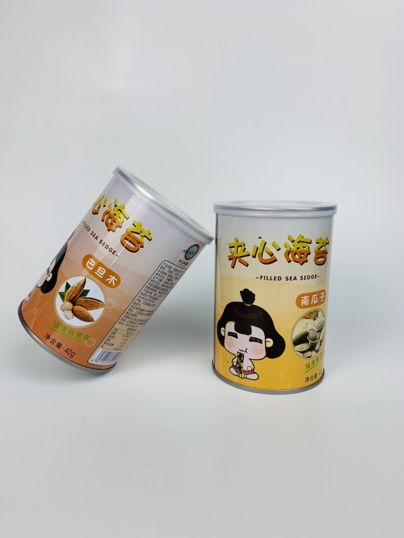 条斑紫菜夹心海苔可发样品