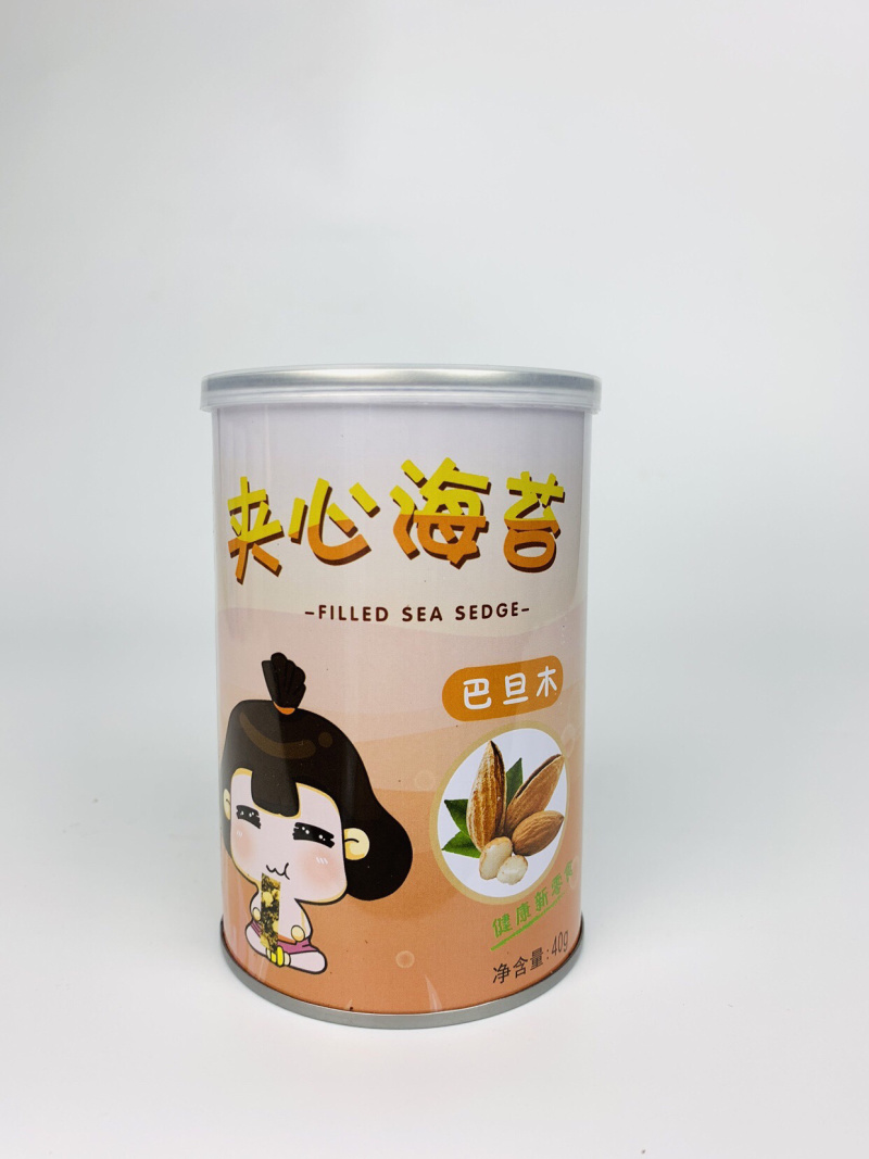条斑紫菜夹心海苔可发样品