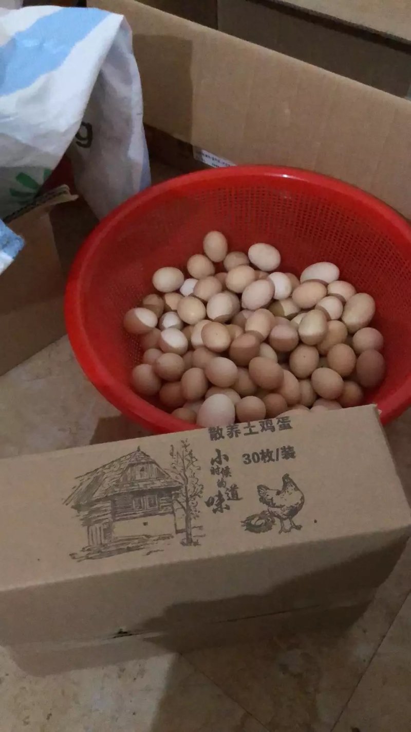 土鸡蛋纯土鸡蛋无饲料蛋