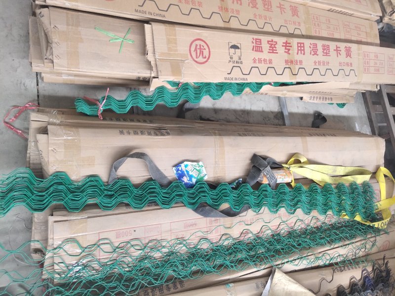 卡簧包塑黑卡簧包塑绿卡簧北京卡簧大棚卡簧