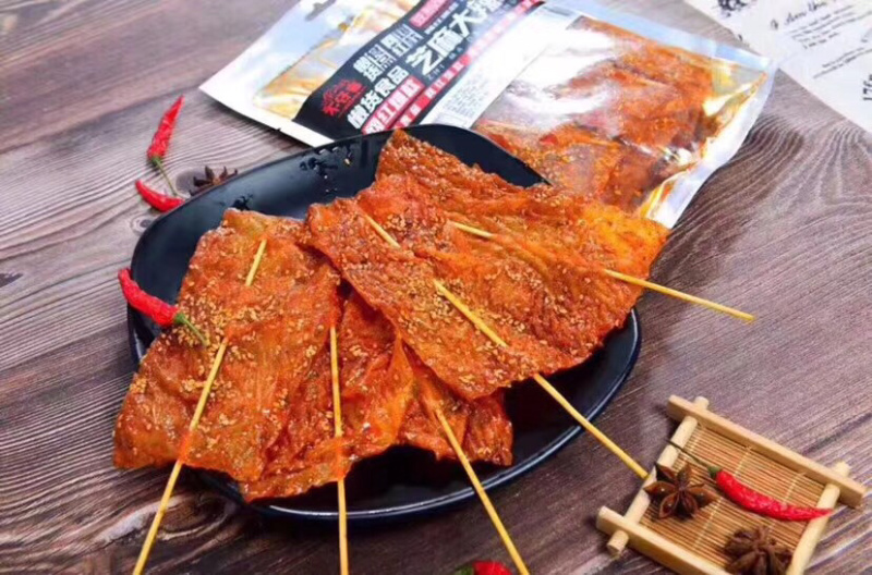 网红零食懒货芝麻大辣串全国包邮