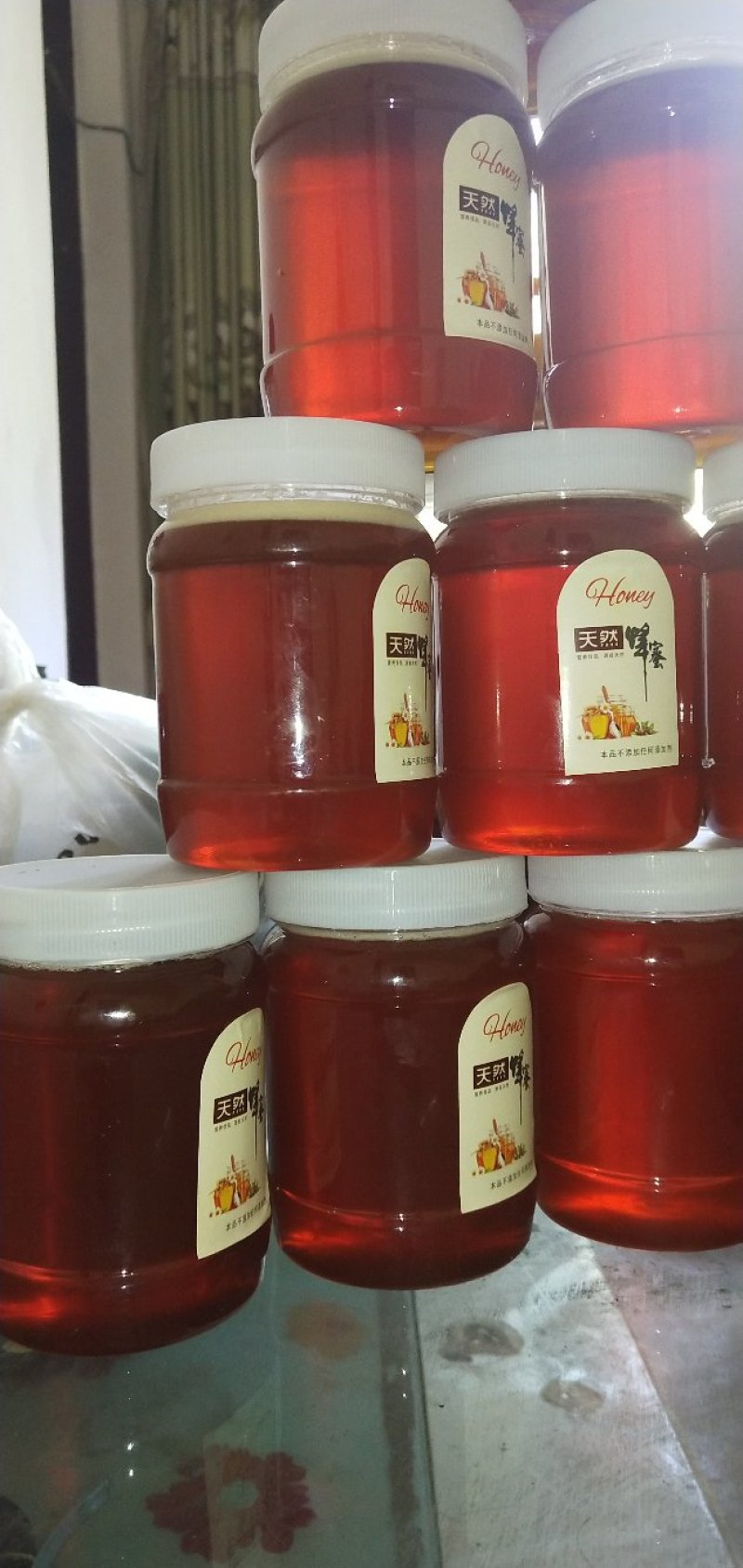 恩施高山百花蜜自家养殖的农村的味天然味道