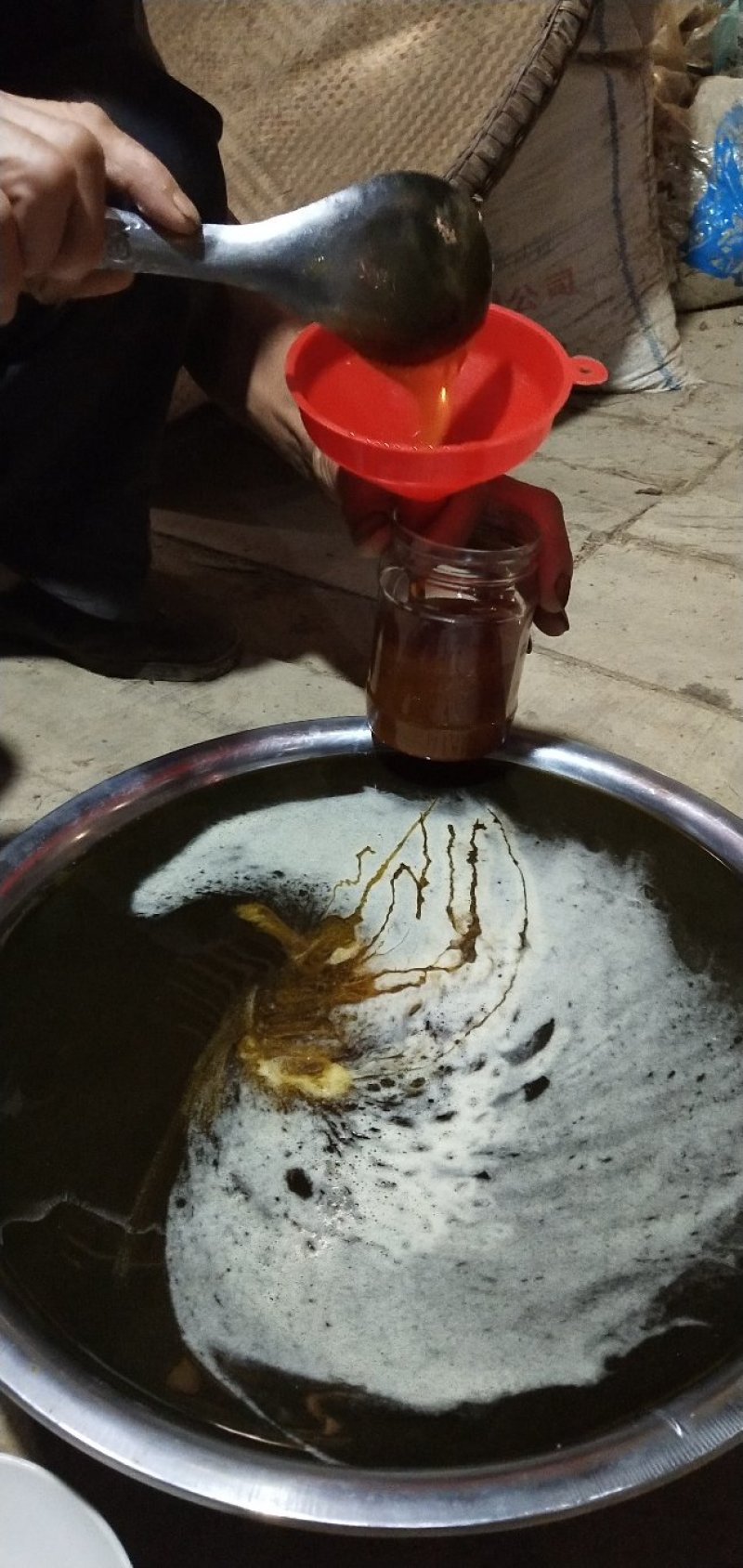 恩施高山百花蜜自家养殖的农村的味天然味道