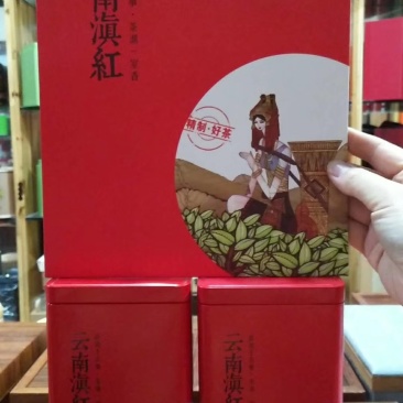 滇红红茶茶普洱茶云拾荒山野生红