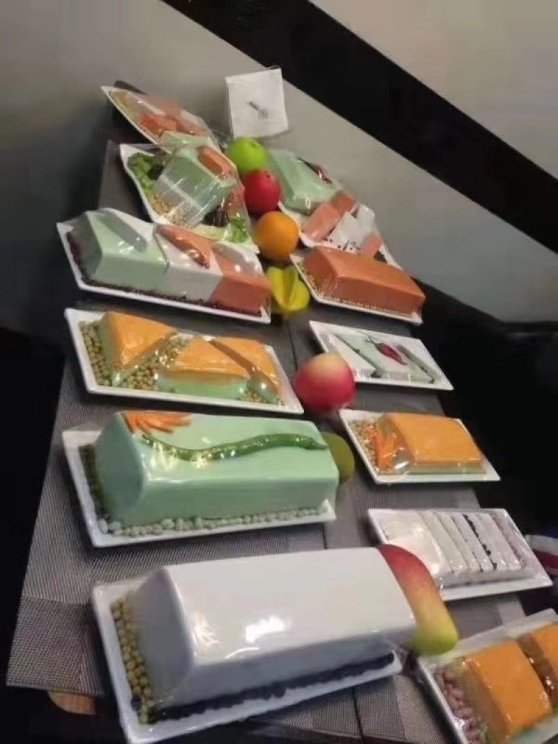 水果豆腐，蔬菜豆腐，黄豆豆腐