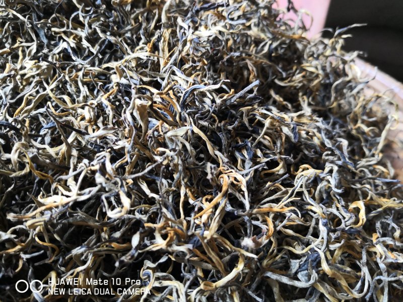 版纳普洱茶晒