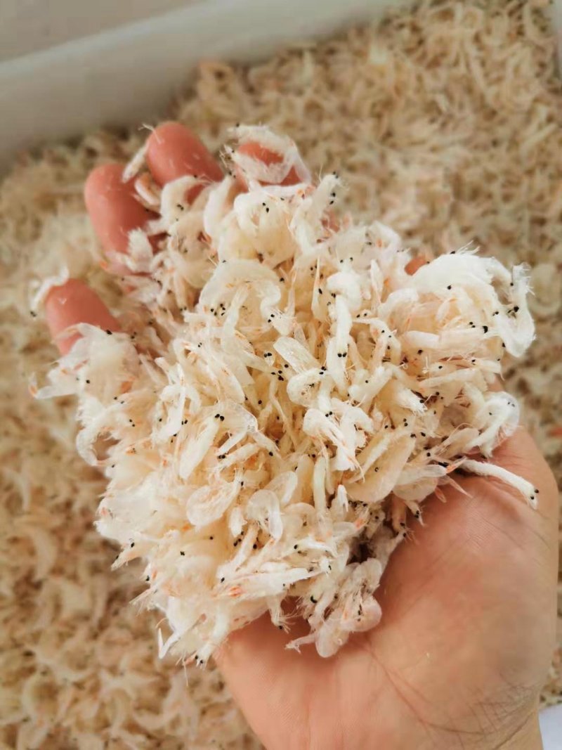 新鲜淡干无盐虾皮