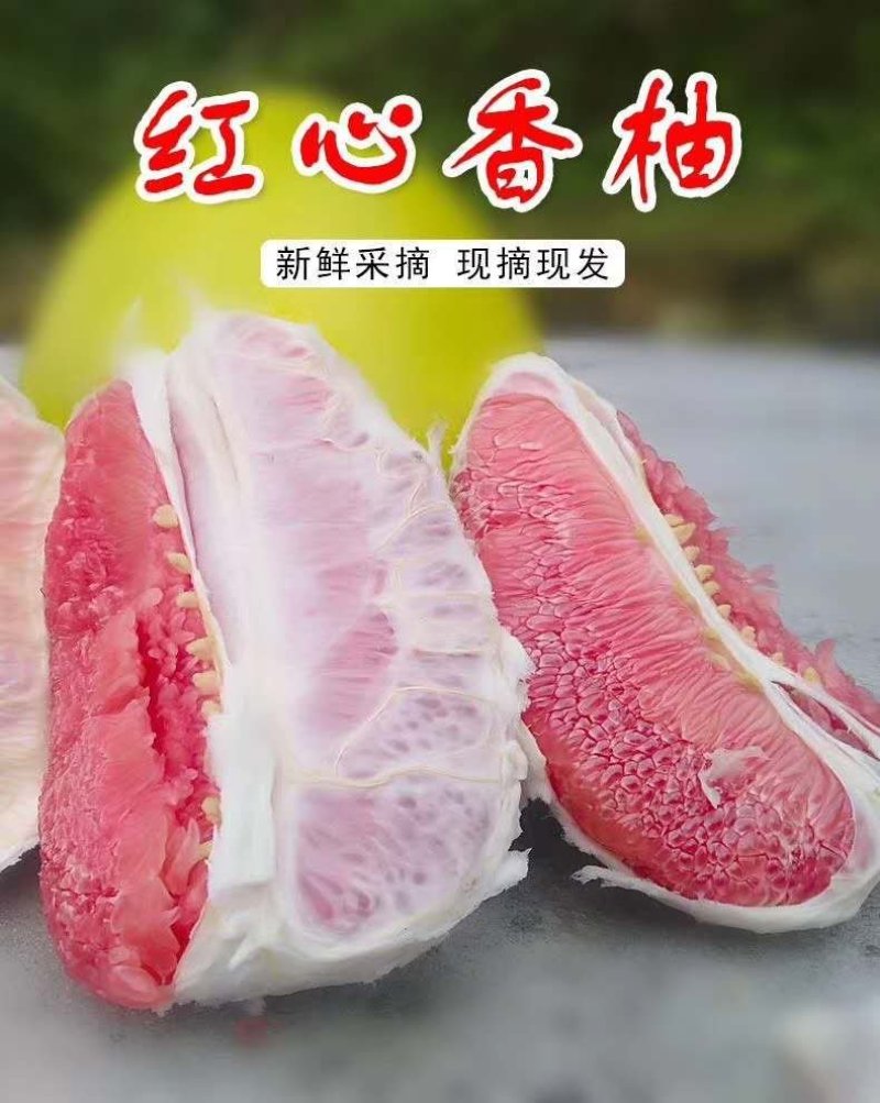 广西红心柚，环江柚子小果，中果大果花皮果