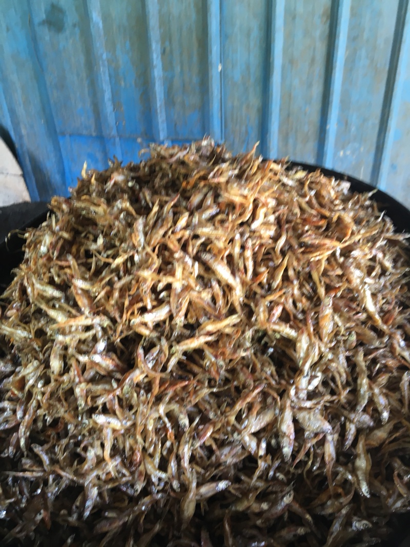油炸白肖鱼、白条鱼