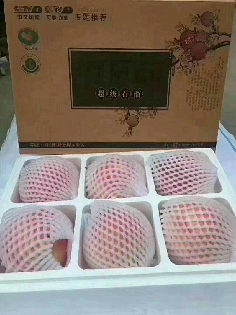 正宗河阴软籽石榴，量大优惠