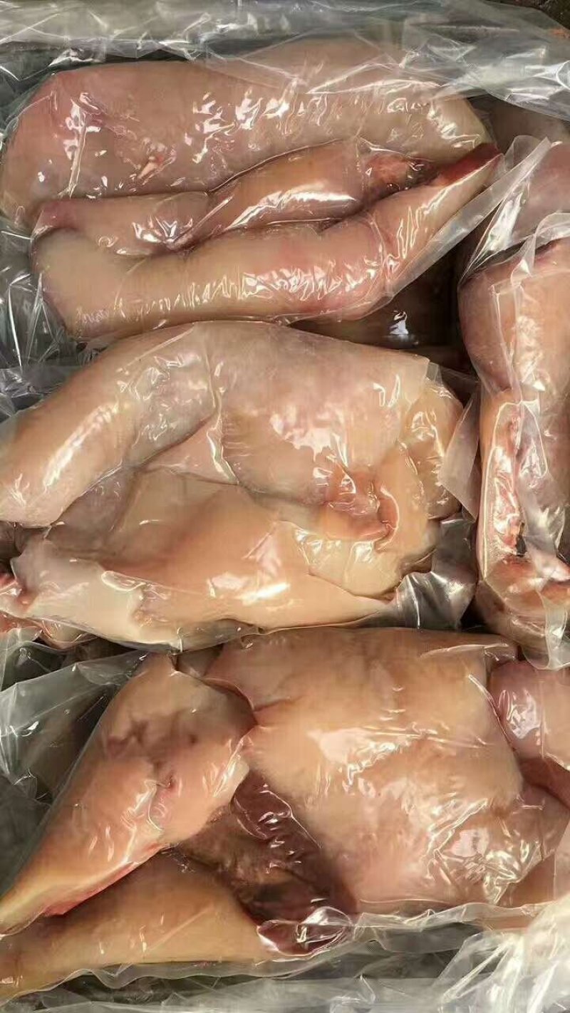 带肉牛头皮半熟刀削清水煮无化学厂家直销