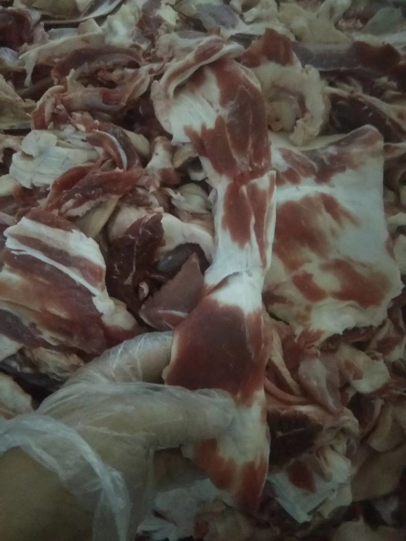 纯干精修无油生牛肉筋