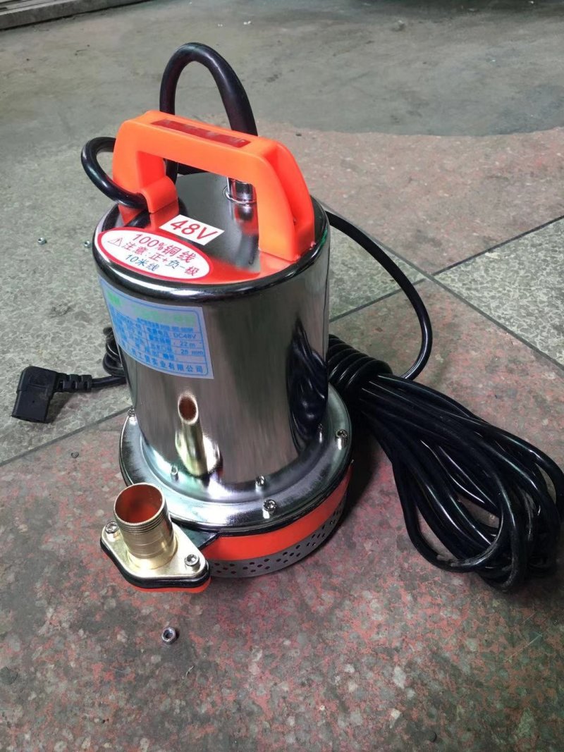 12V24V48v60v直流泵电瓶车船用抽水泵潜水清水泵